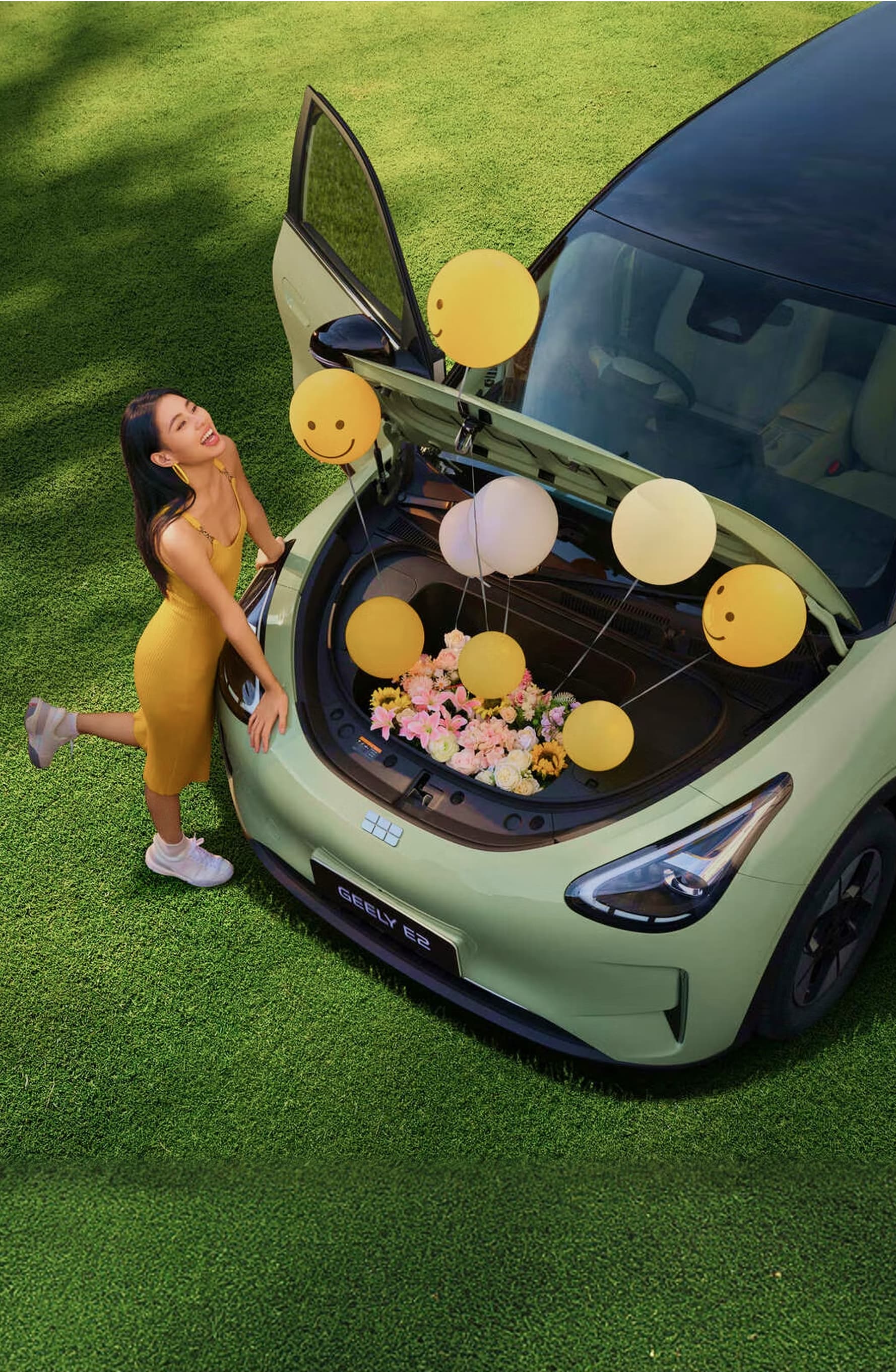 Geely E2 city-smart electric vehicle, The Future of Driving, Made Practical