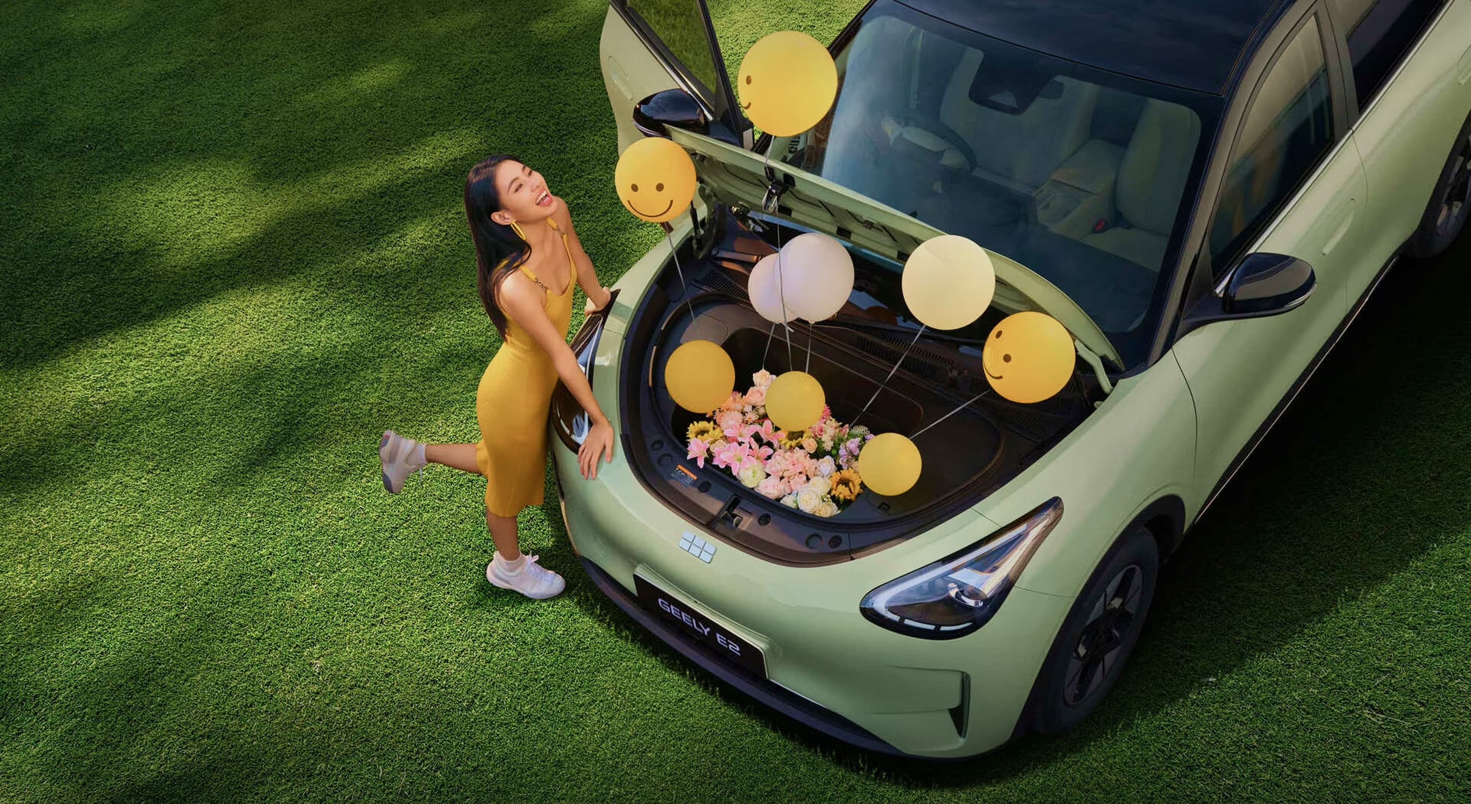Geely E2 city-smart electric vehicle, The Future of Driving, Made Practical
