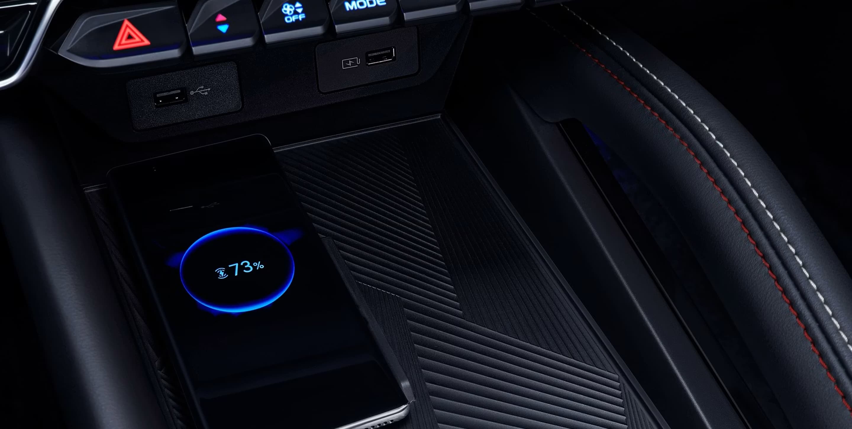 Geely Coolray wireless smartphone charging pad